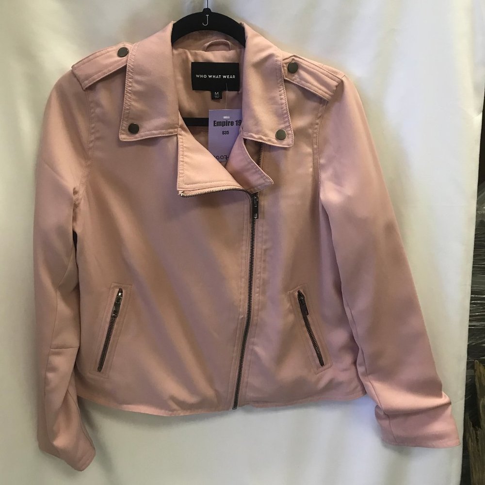 Who What Wear Pink Jacket
